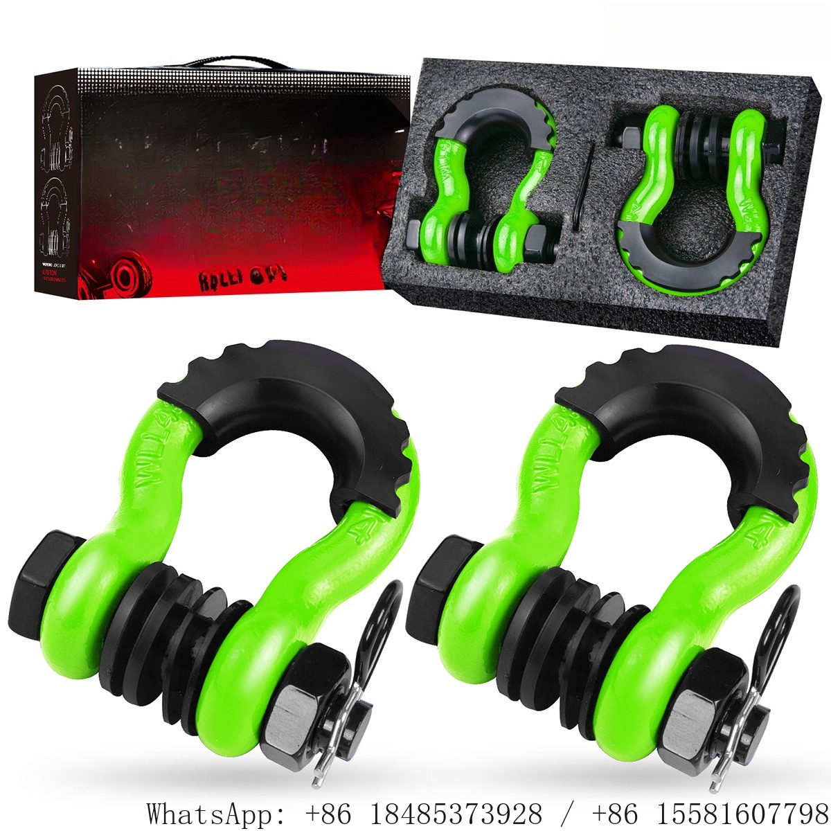 D Ring Shackle 3/4 - 3/4인치 D-링 섀클 차량 견인 구조용