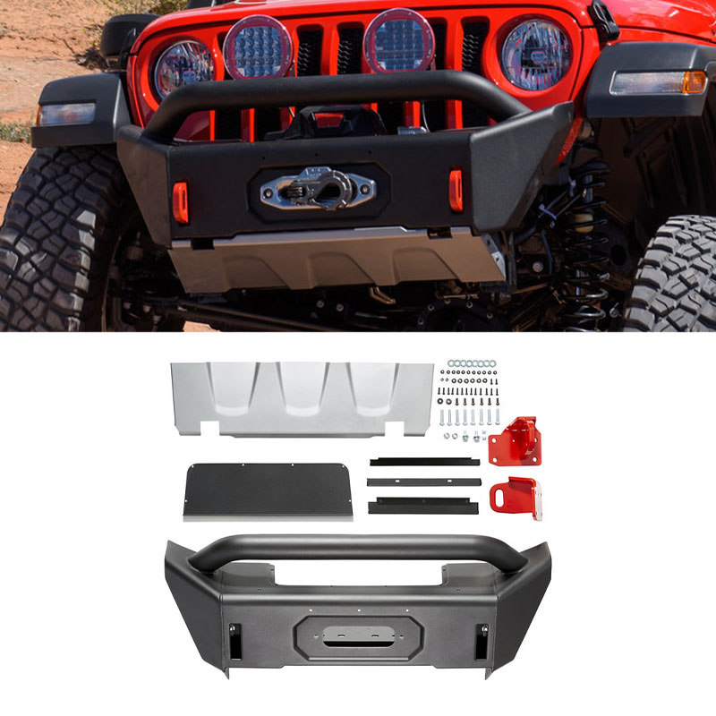 지프 랭글러 JK 07-17용 4x4 악세사리 스틸 숏 - Winch Bumper Mount Plate 리뷰 및 가격