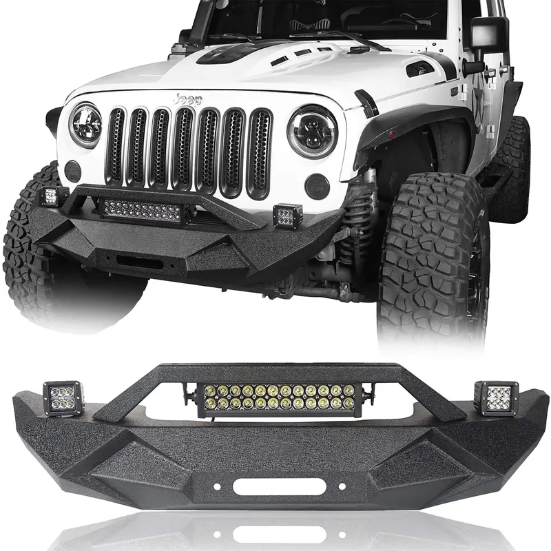 지프 랭글러 JK JL용 블레이드 스타일 전면 범퍼,  - Winch Bumper Mount Plate 리뷰 및 가격