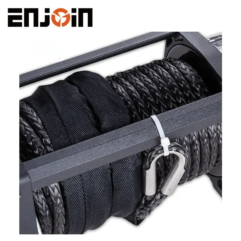 2021년 베스트셀러 12V 합성로프 방수 9500lb - Winch 9500Lb Electric 12V 리뷰 및 가격