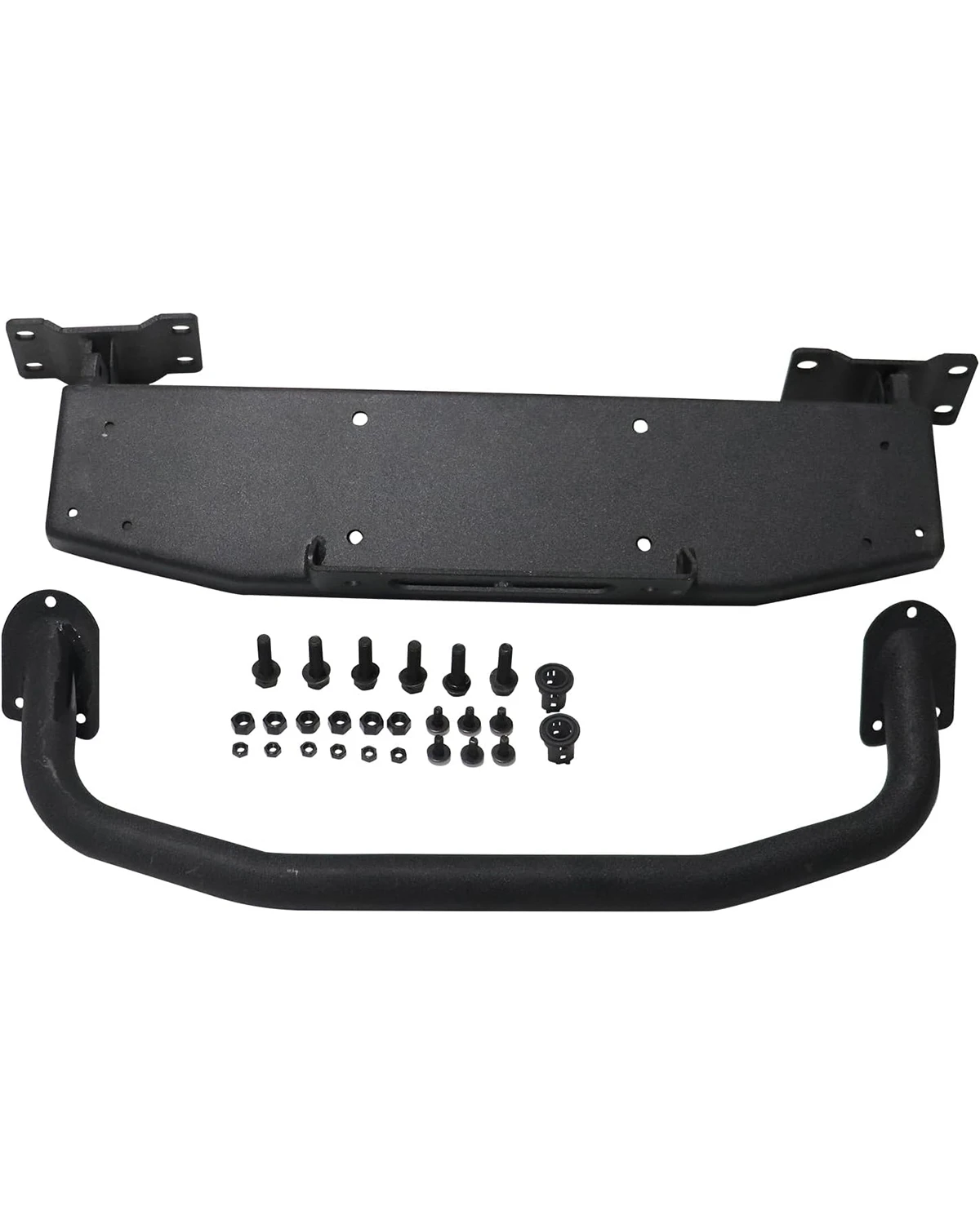 2021-2023 머스탱 오프로드 브러시 가드 윈치 장 - Winch Bumper Mount Plate 리뷰 및 가격